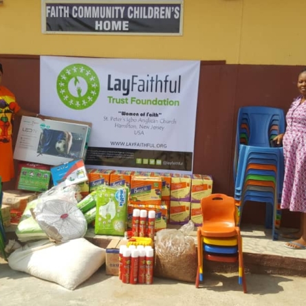 Relief Distributions at Faith Orphanage, Awka, Anambra State & Tender Love Orphanage, Awka
